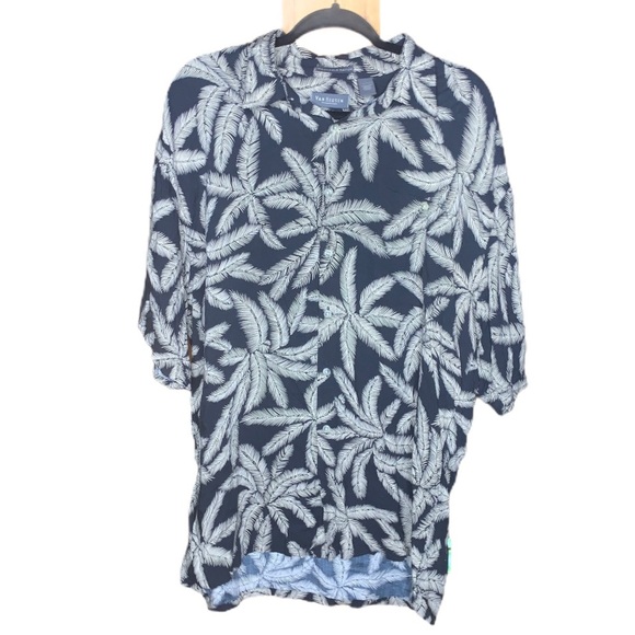 VAN HEUSEN Short Sleeve Button Down Shirt XL - Picture 1 of 11